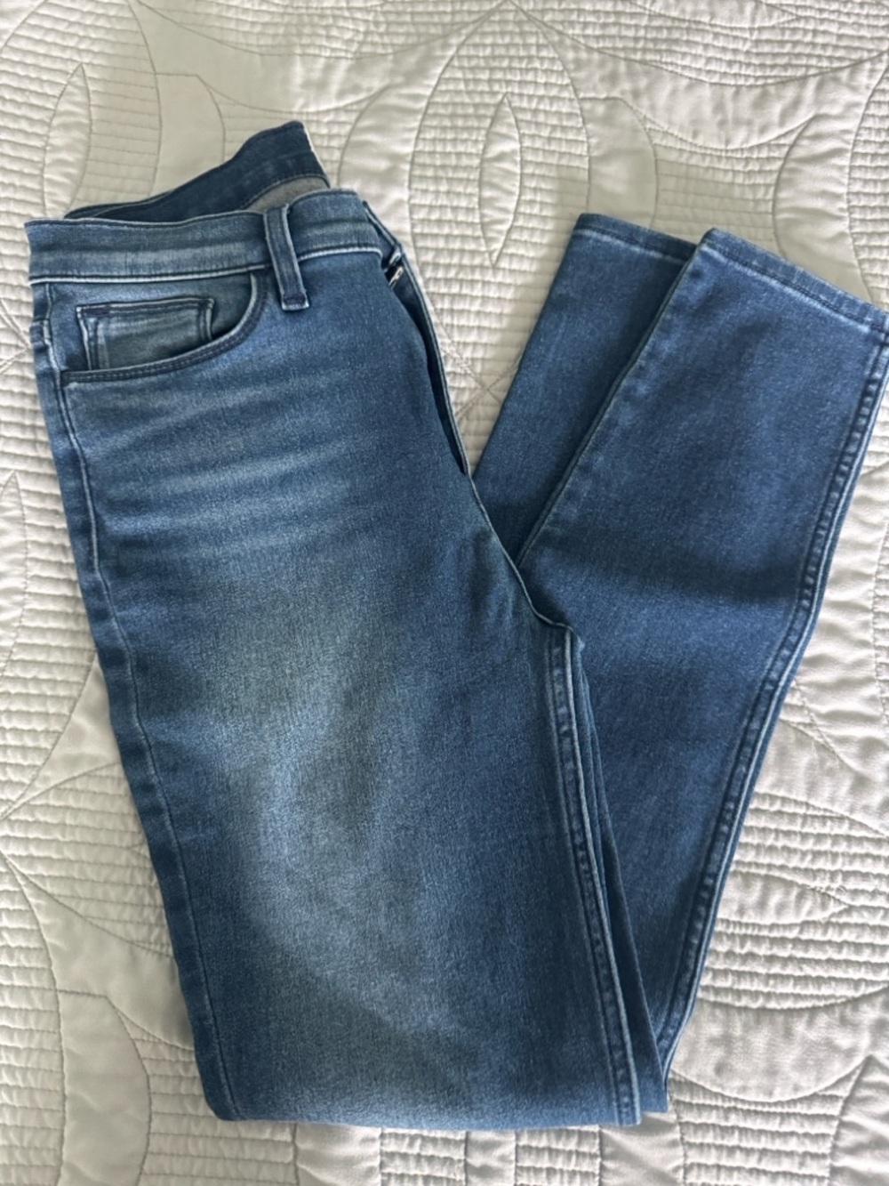 Hudson Jeans Women’s Skinny Jeans in Dark Blue Wash